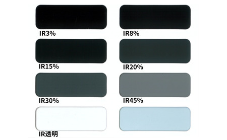 車種別カット済み断熱フィルム（シルフィード）7色 スズキ スペーシア 型式 MK94S フィルム 断熱 カットフィルム 車 透明・ミラーあり