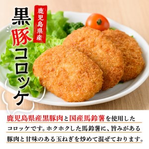 コロッケ・メンチカツ・チキン南蛮の冷凍食品セット 鹿児島黒豚の冷凍コロッケ12個 冷凍黒豚メンチカツ12個 冷凍チキン南蛮12個  【A-904H】