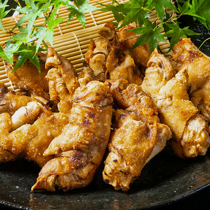 【ふるさと納税】＜内容量が選べる＞味付け豚足からあげ (5本・10本)豚足 豚 肉 お肉 食べ切り 簡単調理 料理 唐揚げ おかず おつまみ 惣菜【opbh004・opbh005】【由紀ノ屋 (株)】