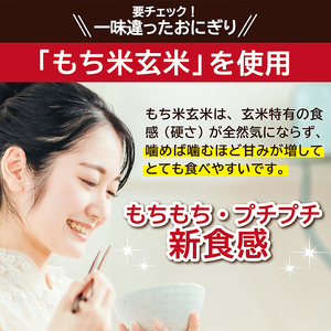 SZ0201　もち米 玄米おにぎり プレーン10個