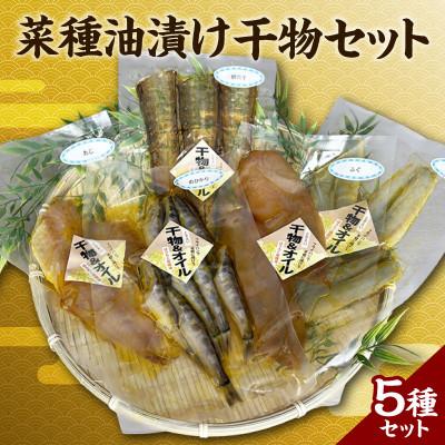ふるさと納税 西尾市 菜種油漬け干物セット・T139
