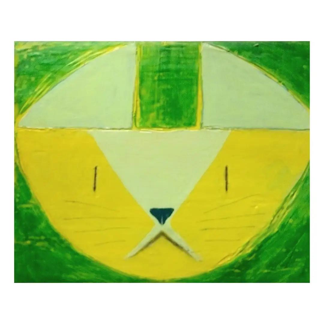 【 限定 1点 】ネコフラッグ 絵画 アート インテリア タペストリー 猫