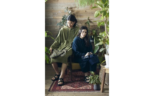 -SOWNOAS-（サウノアーズ）　 サウナポンチョ:ネイビー