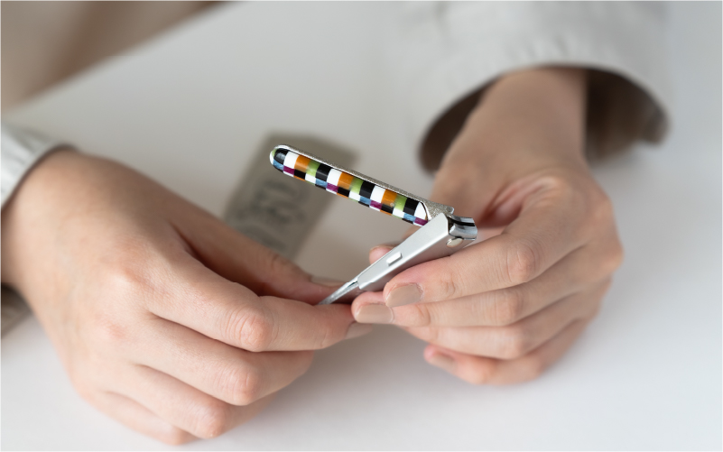 めがね素材がおしゃれな『Sabae Tsumekiri（サバエツメキリ）』 マルチブラウン