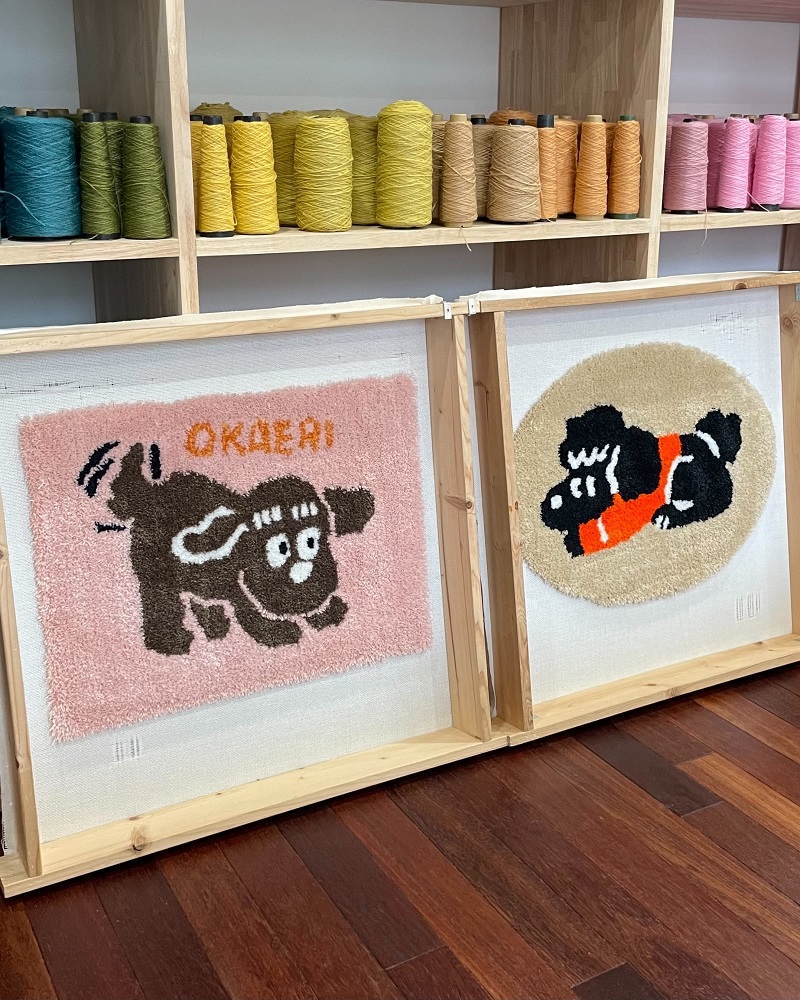 【体験】SORATOBU tufting studio　当日持ち帰り！タフティングワークショップ（オリジナルラグ）