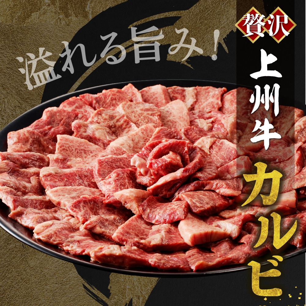 牛肉 カルビ 【上州牛】 500g  群馬 県 千代田町 ch013-004rhrr_イメージ2