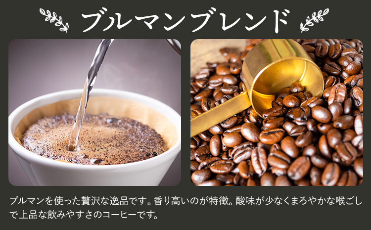 コーヒーギフト ブルマンブレンド 200g スペシャルブレンド 200g 中挽き タウンコーヒー《30日以内に出荷予定(土日祝除く)》和歌山県 岩出市 コーヒー 珈琲 ブレンド カフェイン