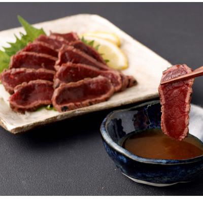 ふるさと納税 益城町 国産馬刺しタタキブロック320g(約80g×4)(益城町)