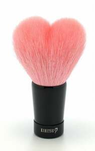 熊野化粧筆 【男女兼用】ハート洗顔ブラシ大&ノーズブラシセット ピンク【洗顔ブラシ 洗顔料 泡 濃密泡 毛穴ケア 敏感肌 美肌 熊野筆 伝統工芸 職人技 セット ギフト 贈り物】 23-101