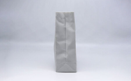 【瀬戸焼】クリンクルスーパーバッグ#2 花器 【セラミック・ジャパン】 / 花器  ギフト プレゼント / 瀬戸市[BBBC014]