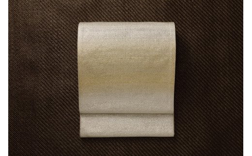 SG08　御山杉染め　袋帯　葡萄唐草二釜文