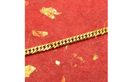 純金 24金 ネックレス 喜平 チェーン 60cm 19g 純金 造幣局検定刻印付