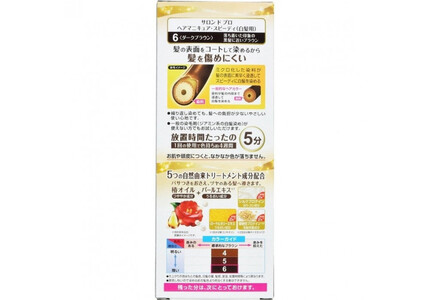 ダリヤ　サロン　ド　プロ　ヘアマニキュア・スピーディ＜ダークブラウン＞3個セット