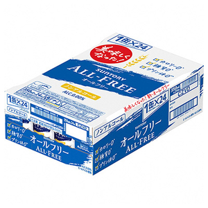 サントリー「オールフリー」350ml 1ケース(24本)【配送不可地域：離島・沖縄県】【1251626】