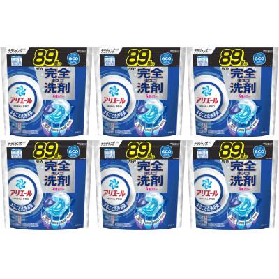 ふるさと納税 藤岡市 P&amp;G アリエールジェルボールプロ つめかえテラジャンボサイズ(89個入り)×6個