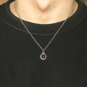The Phantom Sun pendant ファントム サン ペンダント ｜ シルバー アクセサリー 太陽 モチーフ 925 ペンダントトップ ネックレス チャーム ジュエリー アクセ ファッショ