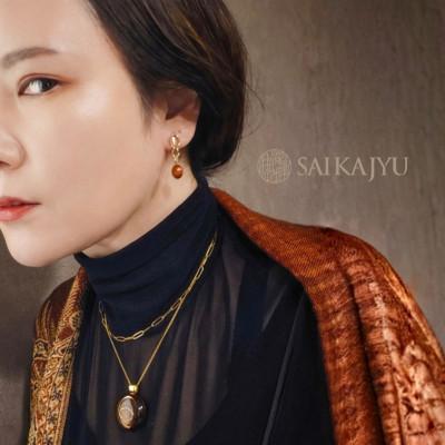 ふるさと納税 川口市 淡水パールイヤリング「連鎖」