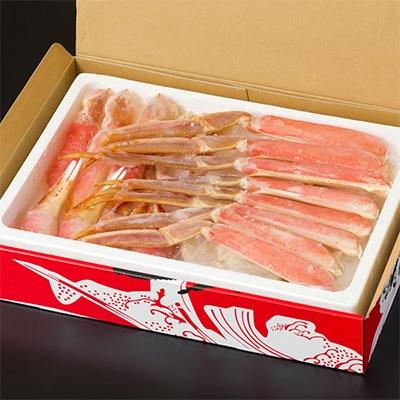 ふるさと納税 網走市 北海道またはロシアまたはカナダまたはノルウェー産 ズワイガニセット(生冷凍 カット済)約1.2kg |  | 01