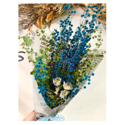 ふるさと納税 小山市 【Mサイズ】季節にあったお花をお届け!店長セレクトドライフラワー