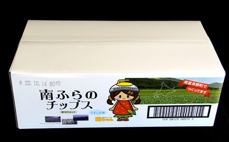 ポテトチップス 北海道 町内道の駅のみ販売中 南ふらのチップス 100g×10袋 うすしお味 厚切り じゃがいも スナック スナック菓子 ポテトチップ うすしお チップス ポテト 芋 菓子 お菓子 お