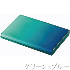 名刺入れ カードケース ギフト 贈答 ビジネス ornament Card Case 【グリーン＆ブルー】