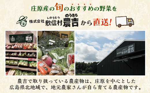 庄原産「旬の野菜」詰め合わせ箱 | 野菜セット 13～15品目 旬の野菜 やさい 1箱 冷蔵