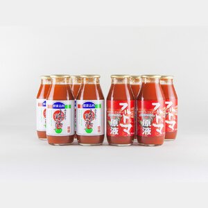 飲みくらべセット 8本 （みなみのかほり＆フルトマ原液／各 180ml）【池トマト】 [BQAG006]