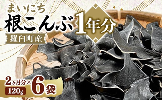 
まいにち根こんぶ 1年分 生産者 支援 応援 クラウドファンディング 実施中 GCF F21M-290
