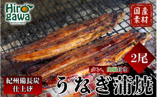 うなぎ 蒲焼き ( 国産 ) 紀州備長炭で焼き上げ無添加 / 鰻 国産 うなぎ蒲焼き うな丼 うな重 【fki205-200g-2】