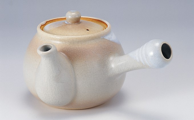 
            《萩焼》姫萩 茶こし付茶器揃　｜HG000470
          