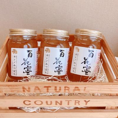 ふるさと納税 川西市 里山の百花蜂蜜300g3本セット