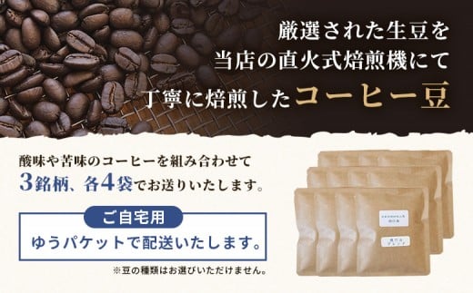 【自家焙煎珈琲工房 飛行島】【ご自宅用】 ドリップバック×12袋