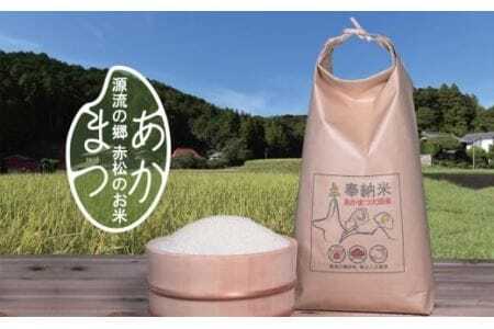 予約受付 2026年8月下旬〜9月上旬頃 新米収穫後発送「赤松大田楽奉納米」コシヒカリ5kg