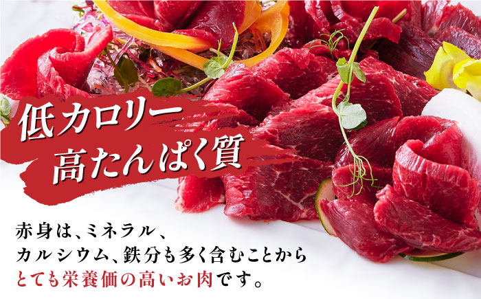 【特選赤身】国内肥育 馬刺し 赤身 約200g 専用タレ付き 熊本 山都町 冷凍 馬肉 馬刺 ヘルシー 小分け【有限会社 丸重ミート】[YAK005] 10000 10,000 10000円 10,0