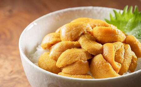 天然 エゾバフンうに （中）塩水うに 200g（100g×2枚）2025年1月中旬から発送ミョウバン不使用 北海道産 知床羅臼産