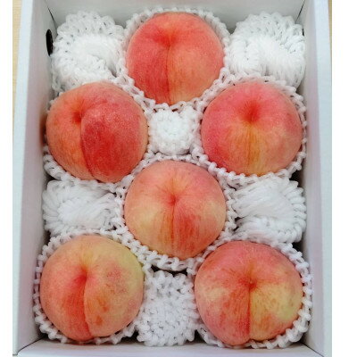 【ふるさと納税】【2026年度】徳島の桃　happeach　糖度13度以上　2kg(6個入り)【配送不可地域：離島・北海道・沖縄県】【1746578】