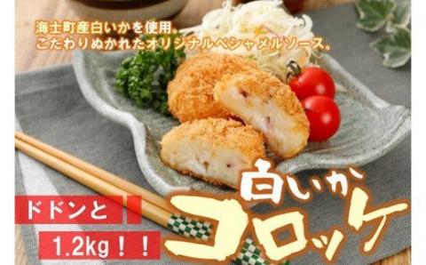 白いかコロッケ ドドンと1.2㎏！！ （オリジナルベシャメルソース+ほくほくポテト）