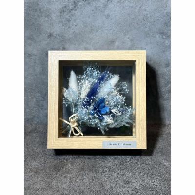 ふるさと納税 出雲市 フレームフラワー(カードル)【ブルー】 |  | 03