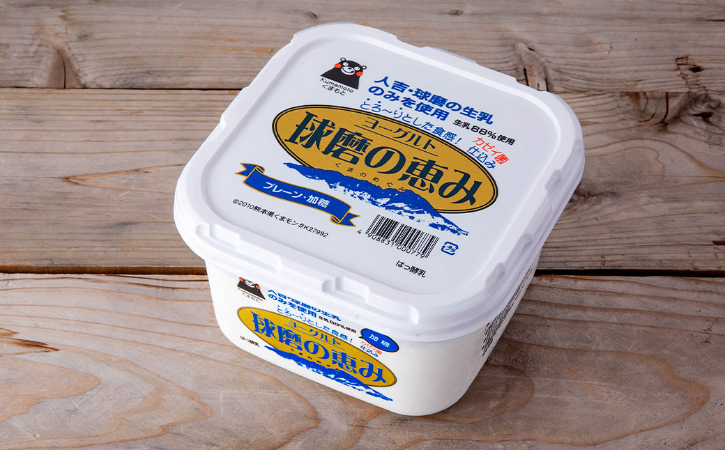 球磨の恵み ヨーグルト(加糖) 2kg(1kg×2パック)