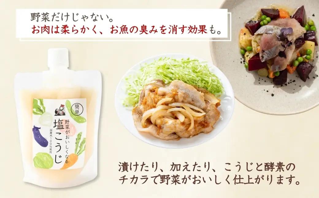 野菜がおいしくなる塩こうじ 250g×6個入 山崎醸造 | こうじ
