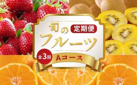旬のフルーツ 定期便 3回 Aコース フルーツ 定期便