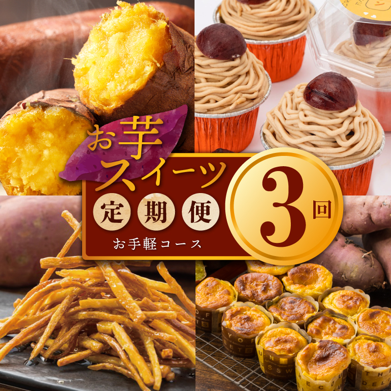 芋匠さのや お手軽 定期便 全3回【毎月配送コース】 099Z257