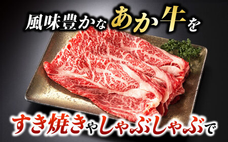 くまもとあか牛スライスと厳選馬刺しの堪能セット 計約350g 【有限会社 スイートサプライなかぞの】[ZBV081]