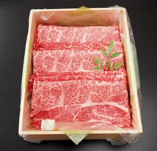 国産黒毛和牛 赤身 ロース スライス 食べ比べ 500g 赤身