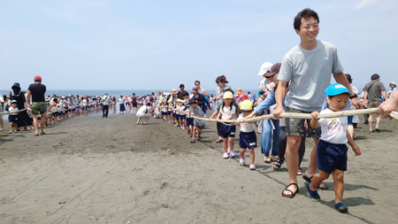 地引き網体験＋BBQ 団体プラン (30人～) 【地引網 バーベキュー 江の島 江ノ島】