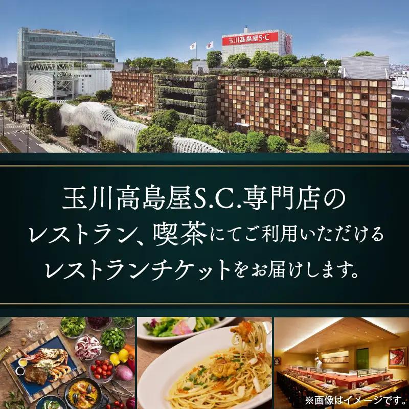 玉川高島屋Ｓ・Ｃ レストランチケット 6,000円分 食事券 ランチ ディナー 高島屋選定品_0012-1-002-se4