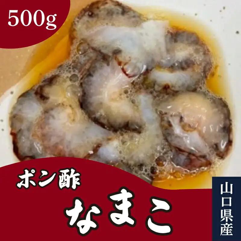 なまこ 500g 冷凍 山口県産ポン酢なまこ JD001-x