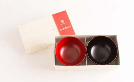 【安比塗漆器】4寸お椀セット ／ 漆器 伝統工芸 食器 ギフト 椀