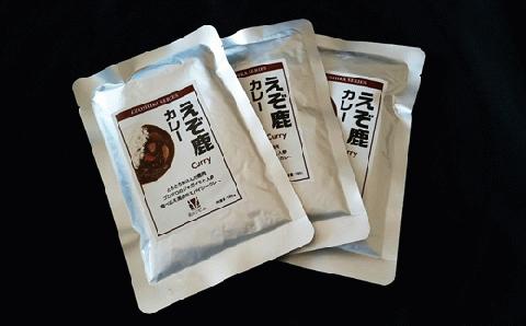 レトルト鹿カレー【180g×6袋】_I018-0502