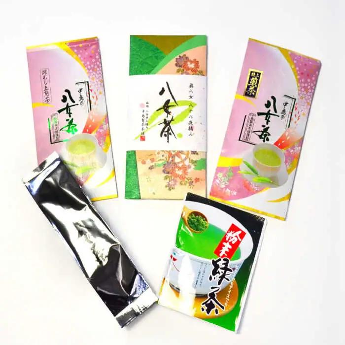 【全3回定期便】福岡銘茶八女茶 特選セット5種 合計550g 老舗製茶店 [VCL123]
